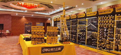 时刻商贸受邀参加得力工具2020年天津区域推广会